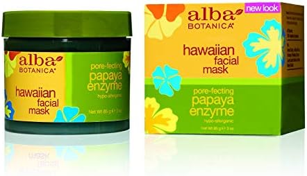 Alba Botanica - 151784 Facial Mask, Papaya Enzyme 3 oz