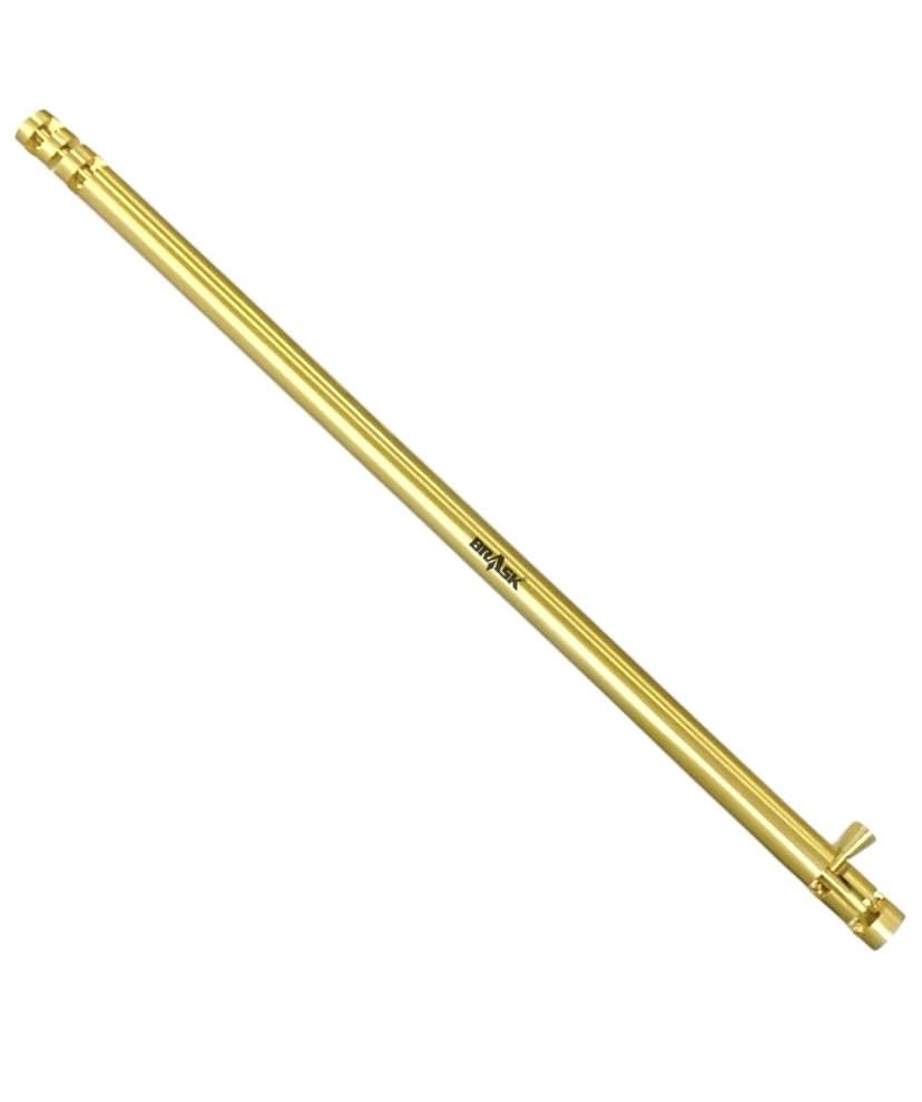 Image of inchBRASK inch Brass Tower Bolt Xylo Heavy - Golden Satin Finish with Screws | Door Latch - Chitkani for Doors & Windows | Xylo Heavy Tower Bolts | Kundi /Chitakni /Latch /Chitkini (36 Inches, 4, Piece)