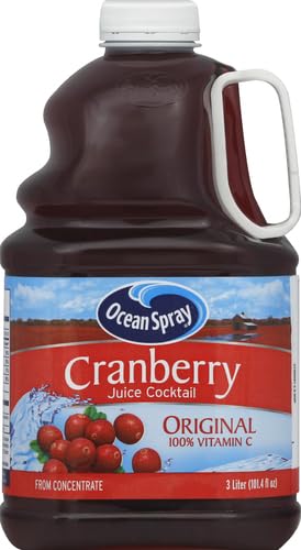 Image of Ocean Spray Cranberry Juice Cocktail, 101.4 Fl Oz Bottle (Pack of 1)