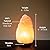 POHS 100% Authentic Natural Himalayan pink Salt 8-10 Inches Lamp Hand Carved/crafted Crystal Rock Salt lamps from Himalayan Mountains Medium (8-10 Inches)