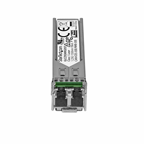 Image of StarTech Cisco GLC-ZX-SM-RGD Compatible SFP Module, LC 70km (GLCZXSMRGDST) | 1000BASE-ZX, 1GbE Single Mode Fiber Optic Transceiver, 1550nm, DDM Cisco ASR920, IE2000, IE4000