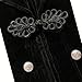 ZNZHKR Womens Medieval Renaissance Gothic Frock Coat Steampunk Victorian Jacket (Black, X-Large)
