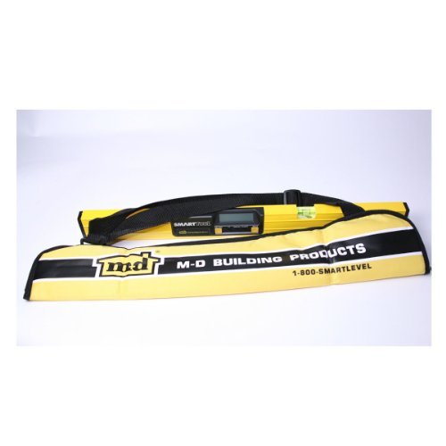 M-D Building Products 92325 SmartTool 48-Inch Digital Level w/Carrying Case, Yellow, Gen2