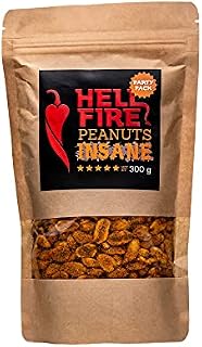 I LOVE SPICY Hellfire Peanuts Insane 300 g Ekstermalnie Pikantne Orzeszki Przyprawione Papryczką Chili Carolina Reaper, Ostrość 5/5