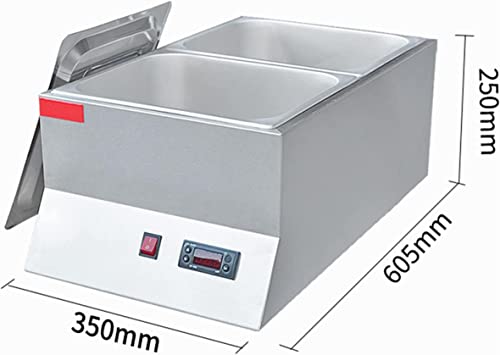 Máquina Temperadora de Chocolate con 2 Calderos de Acero Inoxidable miniatura 2