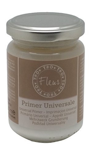 Fleur Paint 12602 - Fondo acrílico (para superficies no porosas, 130 ml) color blanco