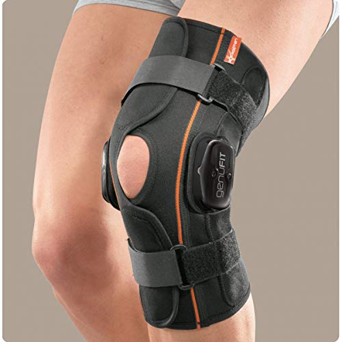 RO+TEN - Genufit25a ginocchiera corta aperta in tessuto AirX con aste articolate policentriche con regolazione f-e - L