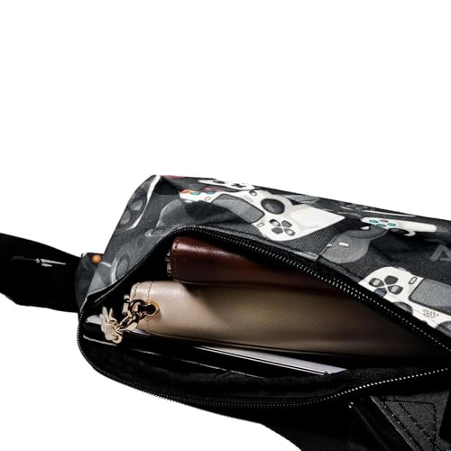 Sac à dos à bandoulière pour console de jeu multicolore de 36cm - 5