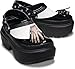 Crocs Unisex Wednesday Addams Stomp Clog Black Men 7 Women 9 Medium