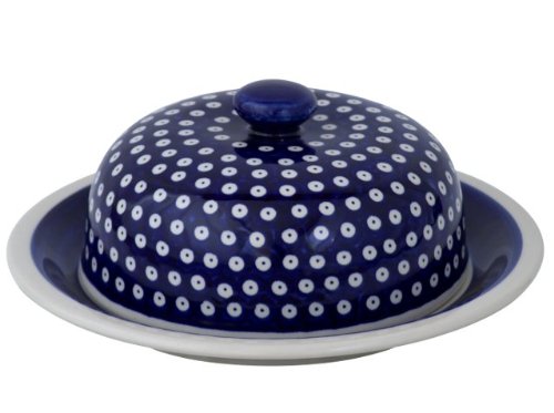 Boleslawiec Pottery Original bunzlauer – Campana para Queso/Servier Campana Grande Diámetro 24.7 cm en Pared 42