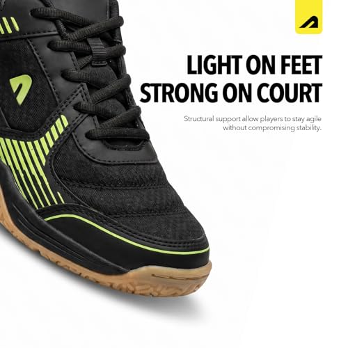 Image of Boldfit Badminton Shoes for Man Lightweight Non Marking Shoes for Badminton Breathable Anti Skid Shoe for Man Shuttle Non Marking Indoor Shoe for Pickleball, Tennis, Padel
