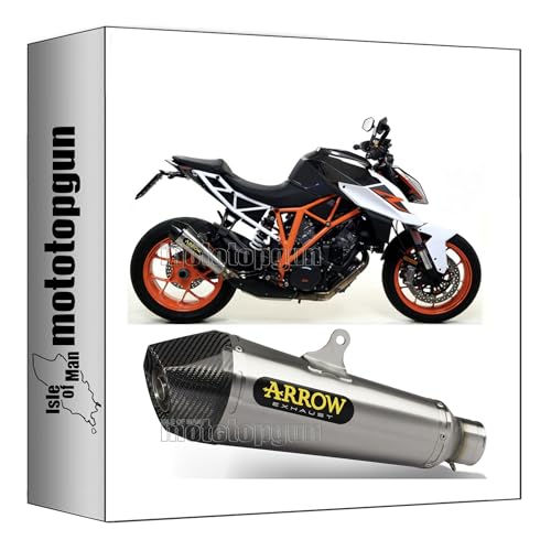 Tubo de escape Arrow X-Kone de nichrom elimina peso en tu KTM 1290 Superduke 2019