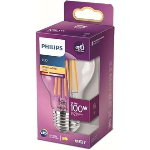 Philips 10.5W LED Classic A60 Bulb Cover