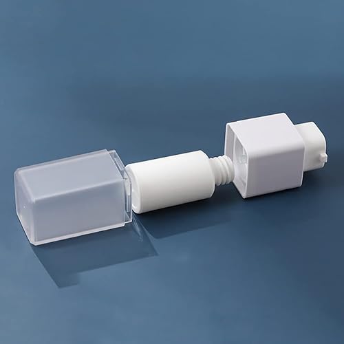 Miniatura 3 de 2 botellas de bomba sin aire de plástico esmerilado, botellas de base rellenables, botellas vacías de loción de crema, dispensadores de esencia