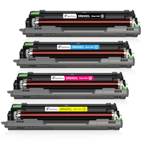 SavFinto DR243CL DR-243CL Unidades de Tambor Compatibles con Brother DCP-L3510CDW DCP-L3550CDW HL-L3210CW HL-L3230CDW HL-L3270CDW MFC-L3710CW MFC-L3730CDN MFC-L3750CDW MFC-L3770CDW