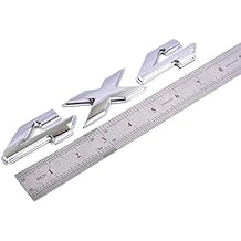Aimoll RAM 4X4 Emblems Nameplate 3D Decals Stickers Replacement for RAM 1500 2500 3500 Chrome