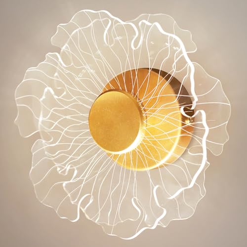 Image of Spiral Gride Glow 3-in-1 LED Wall Light | (Glowing Circular 3-in-1 LED Wall Light, Pack 1) (Flora Glow Wall Light, Pack of 1) (Flora Glow Wall Light, Pack of 2)