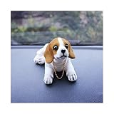 LHYLHY Ornements de Voiture Automatique Noddong Secouer Tête de Chien Voitures Tableau de Bord Pendentif Intérieur Mobilier de Bureau Accessoires Décoration (Color Name : Beagle)