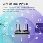 TP-Link AX1800 WiFi 6 Router V4 (Archer AX21) – Dual Band Wireless Internet, Gigabit, Easy Mesh, Works with Alexa - A Certified for Humans Device - Image 5