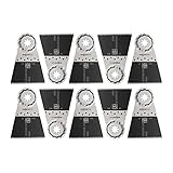 Fein StarLock Plus E-Cut Precision Saw Blade with Double-Row Japanese Teeth for Wood, Plasterboard and Plastic Materials - 2 1/2' x 2', 10-Pack - 63502127290