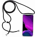 【Flexibles Material】Die Handy-kette hat saubere, Besteht aus geflochtenem PPM (Polypropylen) , elegante Kordelendverschlüsse aus Kupfer. Handy Schutzhülle Sto§festes Silikon TPU Hülle ist aus Premium TPU mit verbesserter Micro-Dot-Technologie, und daher weicher und Über 6 Monate lang vor Vergilben geschützt,vermeiden Sie Fingerabdrücke auf Ihrem Handy.