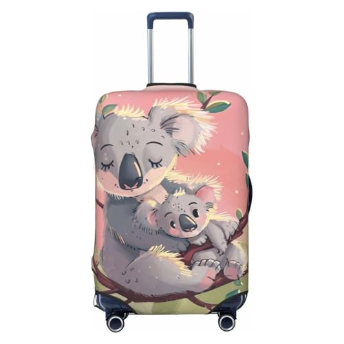 Adahgu Koala Bear �v�����g �t�@�b�V���i�u���ȃX�[�c�P�[�X�J�o�[ �p�[�\�i���C�Y���ꂽ�ו��v���e�N�^�[ ���s��r�W�l�X�p, �u���b�N///�z���C�g, L