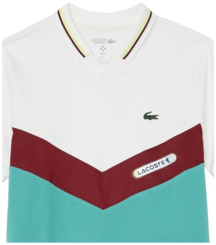 Lacoste Boys' Short Sleeve Chevron Tennis Polo2