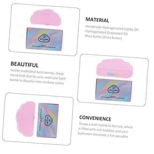 MERRYHAPY Bola De Sal De Banho Nuvem Banheira Bombas De Chuveiro Bombas De Banho De Spa Bomba De Ban