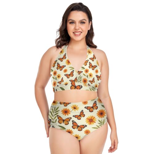 Maillot de bain deux pièces en tissu lisse et soyeux haut de gamme