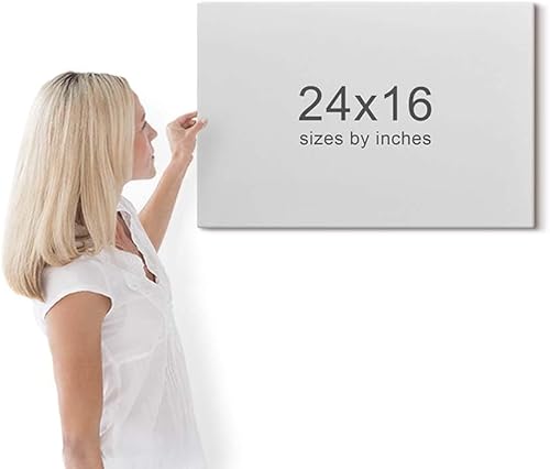 Miniatura 6 de Inpraradiso Lienzo de la naturaleza Decoración de la pared lago muelle paisaje imagen bosque árbol pintura panorámica escena de otoño impresión obra