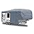GEARFLAG 5th Wheel Trailer Cover with Slide Out Zippered Opening fits 36’-38’ RV Reinforced Windproof Side-Straps Reflective Safety Strips Water-Resistance Heavy Duty Fabric