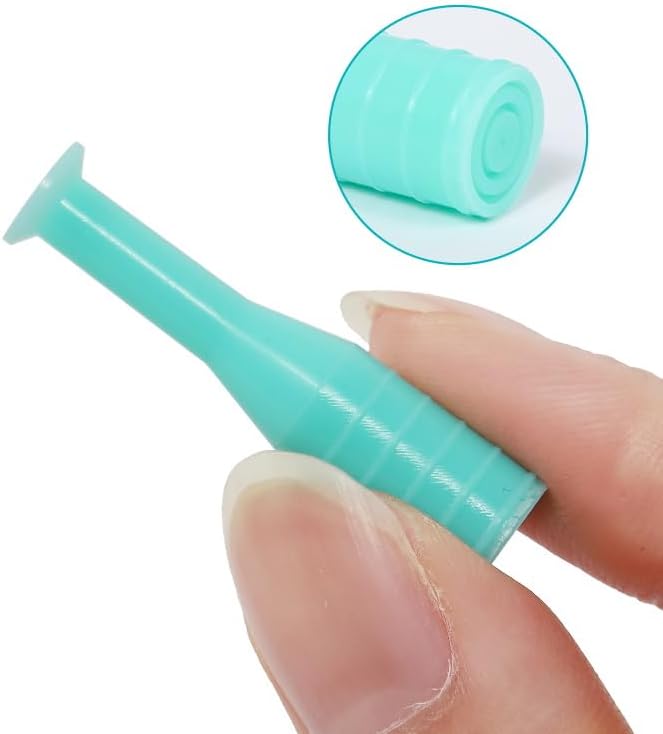 Miniatura 5 de 12 piezas Herramienta de extracción de lentes de contacto duro para lentes esclerales y RGP - removedor de contacto ocular émbolo ventosa