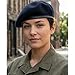 Sivi Iconic Parisian Beret – Army Style Cap, Che Guevara Inspired Fashion, Woolen French Beret Hat for Men and Women (US, Alpha, One Size, Medium, Blue)