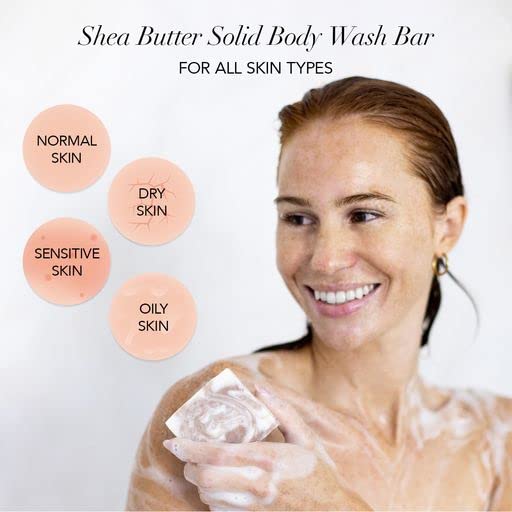 Miniatura 8 de Kitsch Guante exfoliante y manteca de karité sólido barra de lavado corporal con descuento