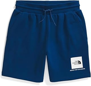 ノースフェイス THE NORTH FACE ショートパンツ ショーツ ハーフパンツ ボックスロゴ ブルー BLUE L [並行輸入品]