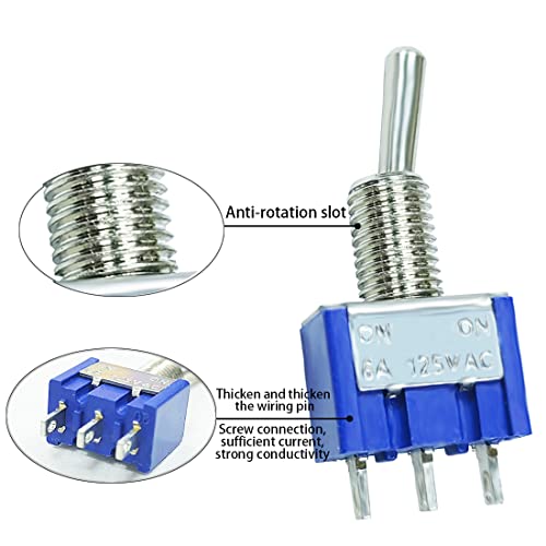 Gikfun Mts102 2 Position 3 Pins Mini Toggle Switch For Arduino (Pack Of 10Pcs) Ek2021 #TOP3