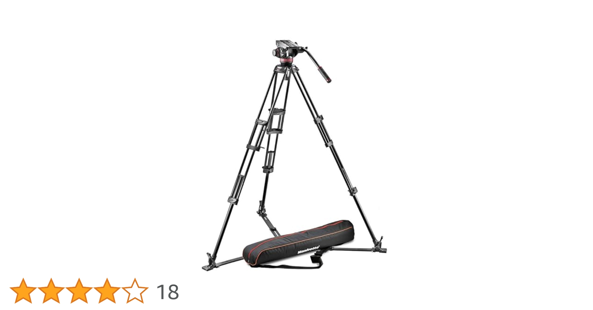 美品 Manfrotto MVH502A 546GB-1 ビデオキットツインGS Amazon | Manfrotto ビデオキット ツインGSタイプ MVH502A-546GB
