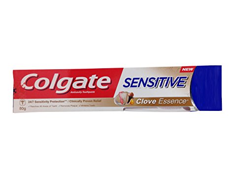 Image of Colgate Toothpaste - Sensitive Clove Essence | Cavity Protection| 80G Carton