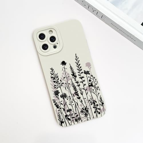 Coque iPhone 11 Pro Max anti-rayures protège objectif photo fleur