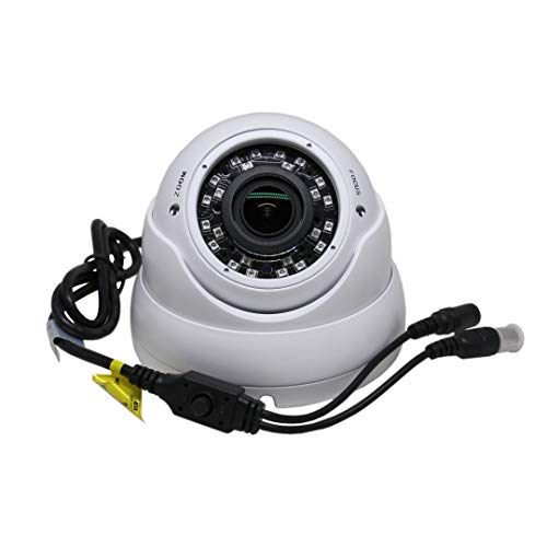 1080P Dome Security Camera With Metal Housing And Great Night Vision White #TOP4
