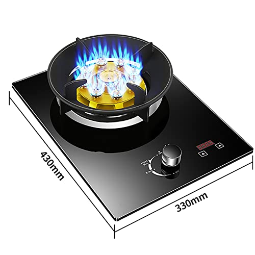 Estufa a gas 4 puestos 33x43 cm de piso 110V miniatura 2