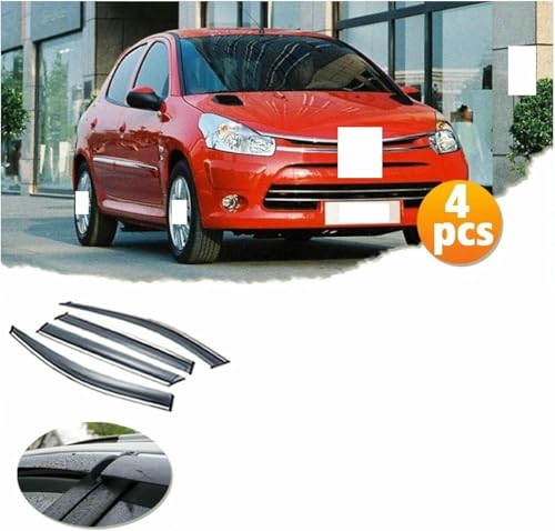 Déflecteur de vitre pour Citroën C2 2006-2015 QILING - 2