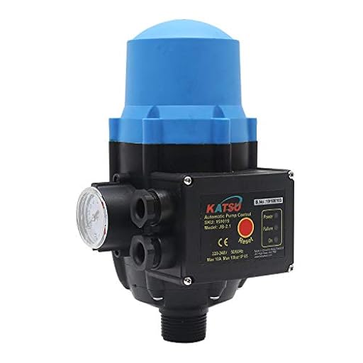 KATSU Automática Interruptor de Control de Presión de Bomba de Agua, Controlador de Presión Superior e Inferior Ajustable Electrónico, para Bombas Vortex y de Jardín, Bomba de Agua Limpia | Ya disponible en tu tienda friki favorita! En mundofriki.es! KATSU Automática Interruptor de Control de Presión de Bomba de Agua, Controlador de Presión Superior e Inferior Ajustable Electrónico, para Bombas Vortex y de Jardín, Bomba de Agua Limpia | Ya disponible en tu tienda friki favorita! En mundofriki.es!