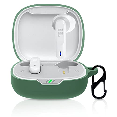 JBL WAVE FLEX �p �P�[�X �J�o�[ �yNOUKAJU�z���C�����X �C���[�z�� �V���R�� �ی�P�[�X �����h�~ �L�Y�h�~ �ϏՌ� �����[�d�\ �h�� �h�o �J���r�i�t�� (�O���[��)