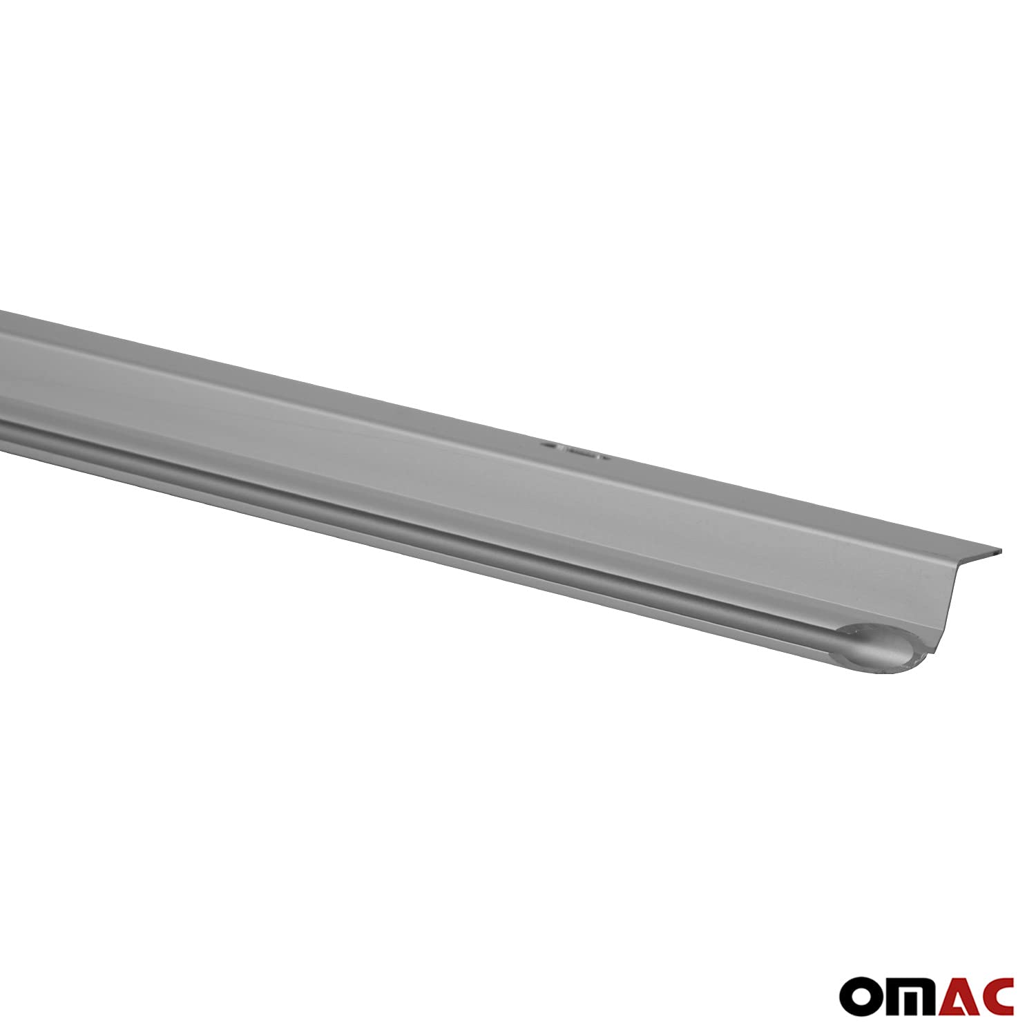 OMAC Sonnensegel Kedereinzug Kederschiene Kederleiste kompatibel mit VW T5 T6 ab 2003 L2 Silber