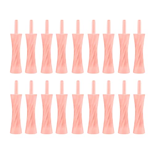 TOYMIS 18pcs Anti-Gaz et Coliques pour Bébés, Passe-Gaz pour Nouveau-Nés Gas and Colic Reliever Sans BPA Aide Naturelle Soulagement Instantané de la Constipation pour Bébés (Rose)