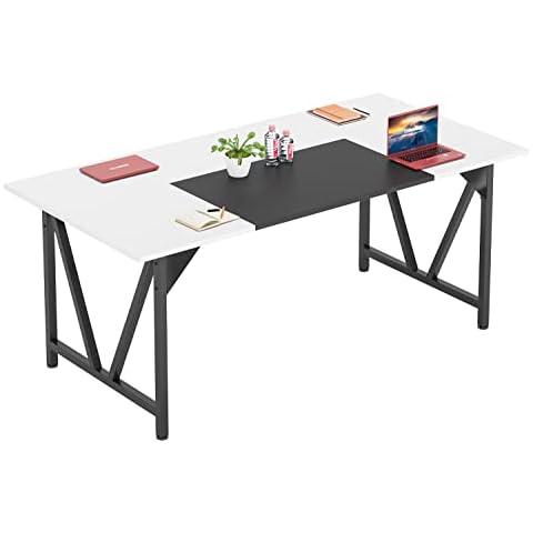 LITTLE TREE 6FT White and Black Conference Table Cover
