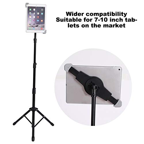 Goshyda Tablet-Stativ, Metall-Hohlform, Multi-Gang-Einstellung, PC-Computer-Selfie-Live-Übertragungsvideo-Kit-Halterung… – Bild 6