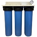 3-Stage Whole House Water Filtration System (Fully Assembled)
