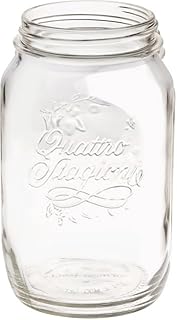 Fairment Original Jar inkl. rostfreiem Edelstahldeckel - Fermentationsglas - Einmachglas vielseitige Verwendungen - 64oz (1893ml)
